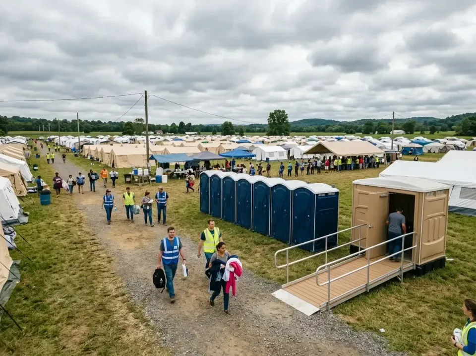 disaster-relief-camp-restrooms-010 — frequently asked questions, Dumpster & Portable Bathrooms Rental in Tyrone, PA